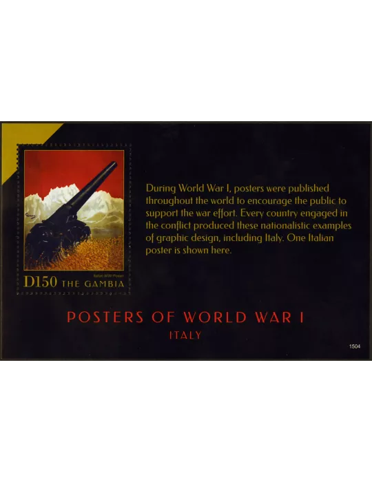 n° 847 - Timbre GAMBIE Blocs et feuillets