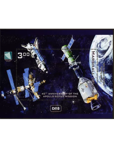 n° 75 - Timbre MARSHALL Blocs et feuillets