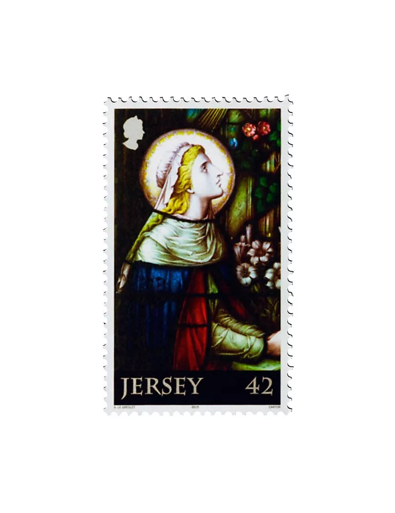 n° 2071 - Timbre JERSEY Poste