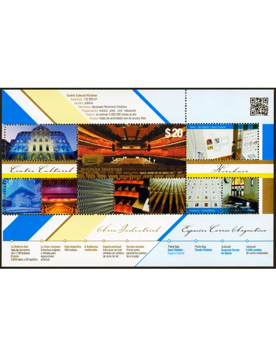 n° 145 - Timbre ARGENTINE Blocs et feuillets