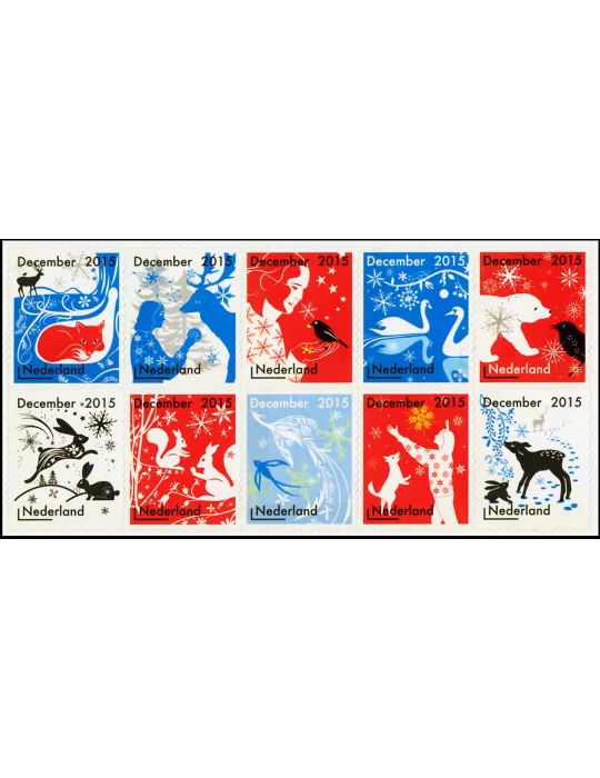 n° 3350/3359 - Timbre PAYS-BAS Poste