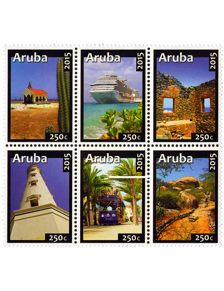 n° 883 - Timbre ARUBA Poste