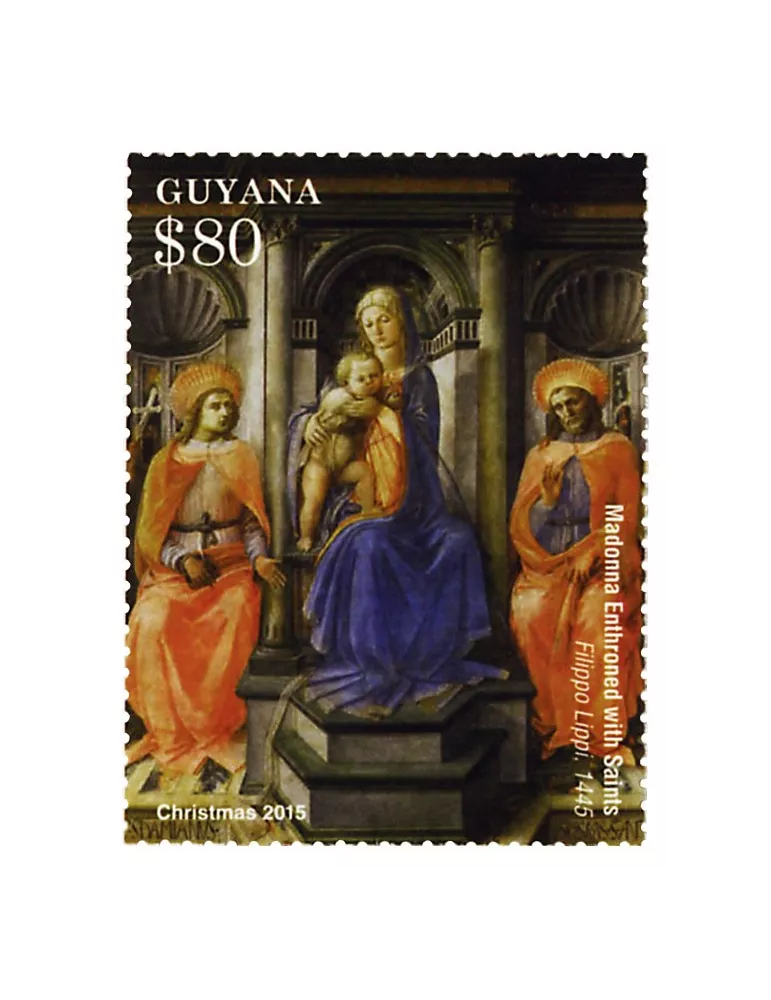 n° 6633 - Timbre GUYANA Poste