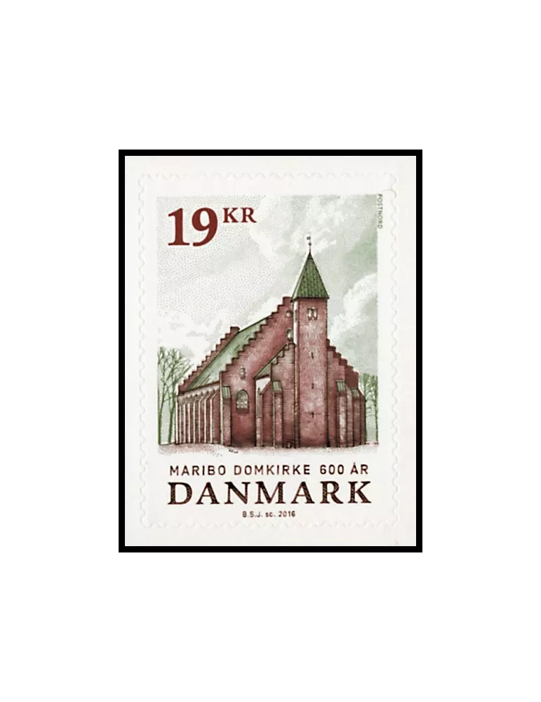 n° 1820 - Timbre DANEMARK Poste