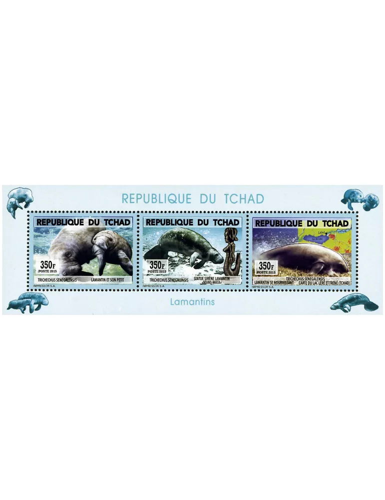 n° 1710 - Timbre TCHAD Poste