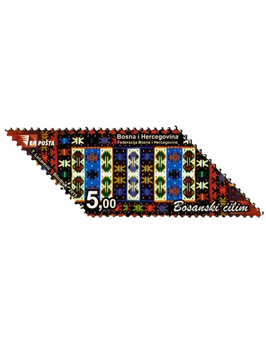 n° 744 - Timbre BOSNIE-HERZEGOVINE Poste