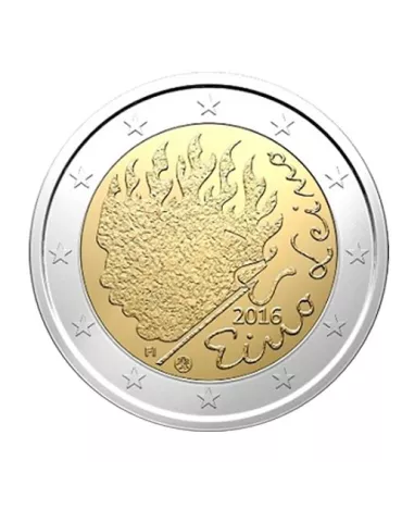 2 EURO COMMEMORATIVE 2016 : FINLANDE (Eino Leino)
