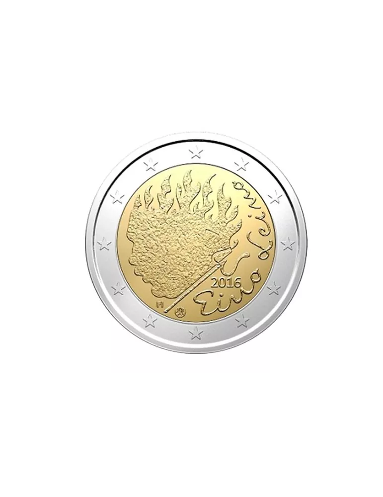 2 EURO COMMEMORATIVE 2016 : FINLANDE (Eino Leino)