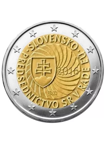 2 EURO COMMEMORATIVE 2016 : SLOVAQUIE (Présidence de l´UE)