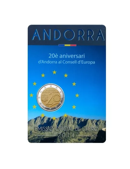 2 EURO COMMEMORATIVE 2014 : ANDORRE