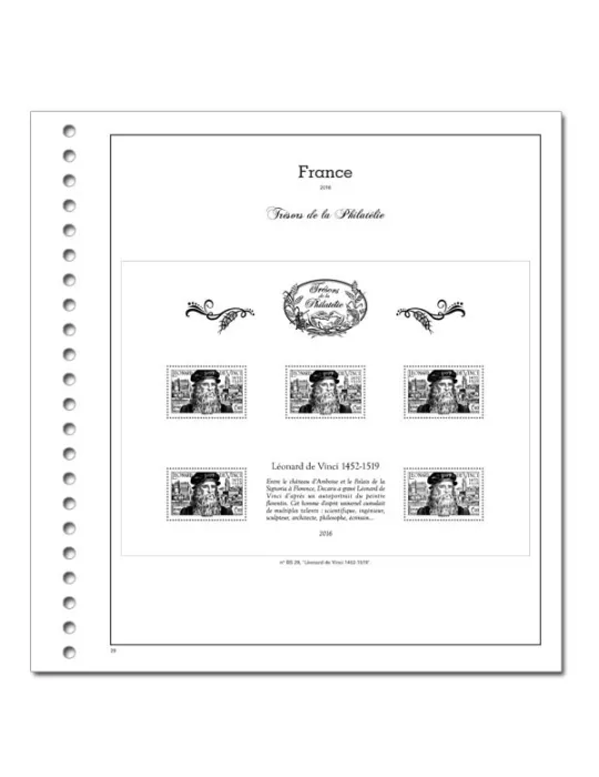 TRESORS DE LA PHILATELIE SC : 2016 (JEUX AVEC POCHETTES)