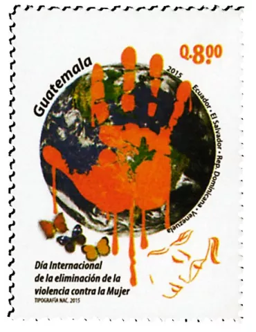 n° 717 - Timbre GUATEMALA Poste