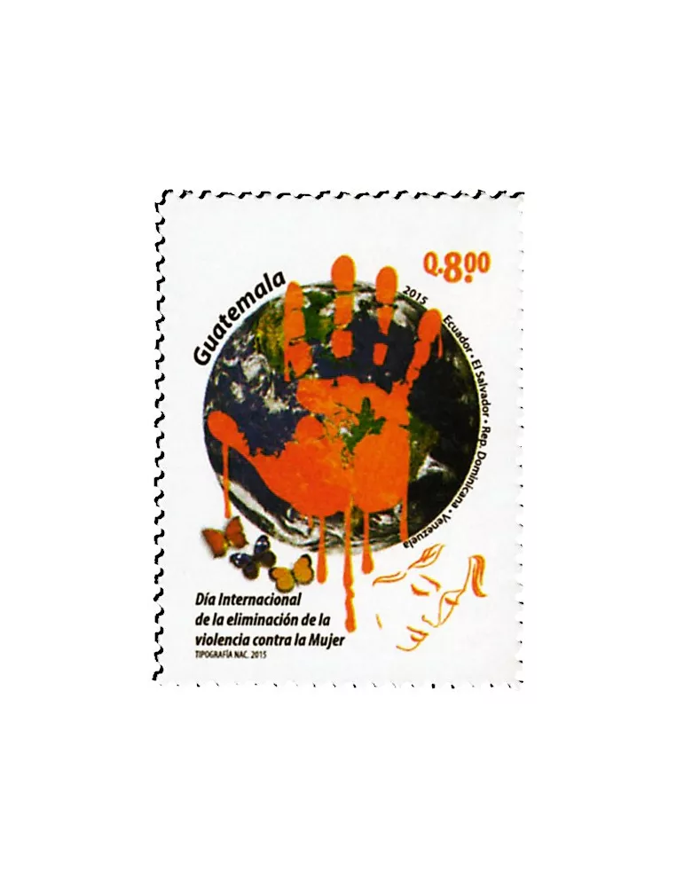 n° 717 - Timbre GUATEMALA Poste