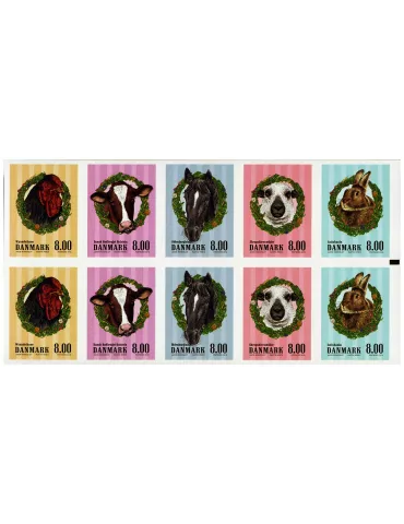 n° C1834 - Timbre DANEMARK Carnets