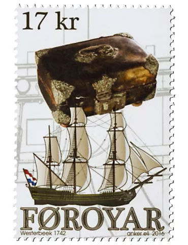 n° 842 - Timbre ILE FEROE Poste