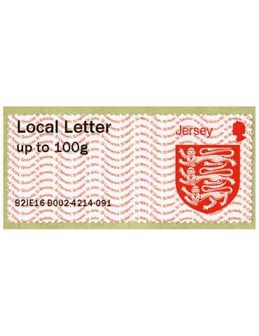 n° 10 - Timbre JERSEY Timbres de distributeurs