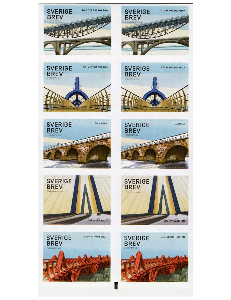 n° C3076 - Timbre SUEDE Carnets