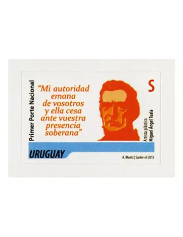 n° 2765A - Timbre URUGUAY Poste