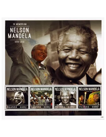 n° 2601AQ - Timbre OUGANDA Poste