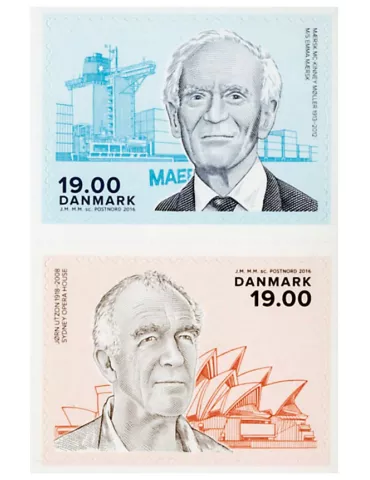 n° 1832 - Timbre DANEMARK Poste