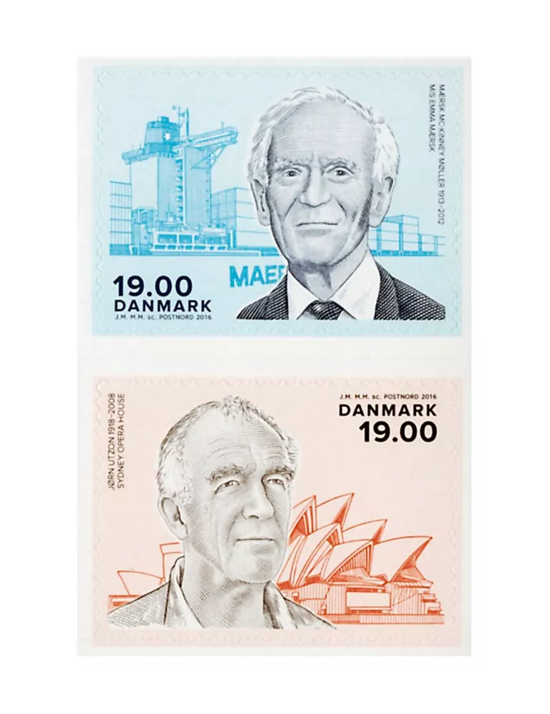 n° 1832 - Timbre DANEMARK Poste