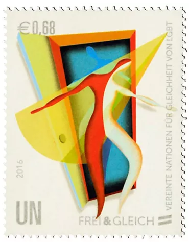 n° 906 - Timbre ONU VIENNE Poste