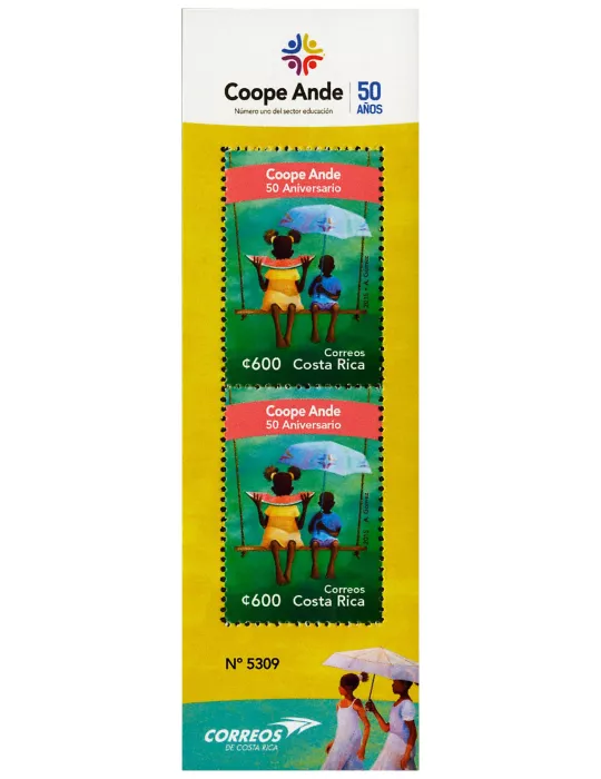 n° 44 - Timbre COSTA RICA Blocs et feuillets