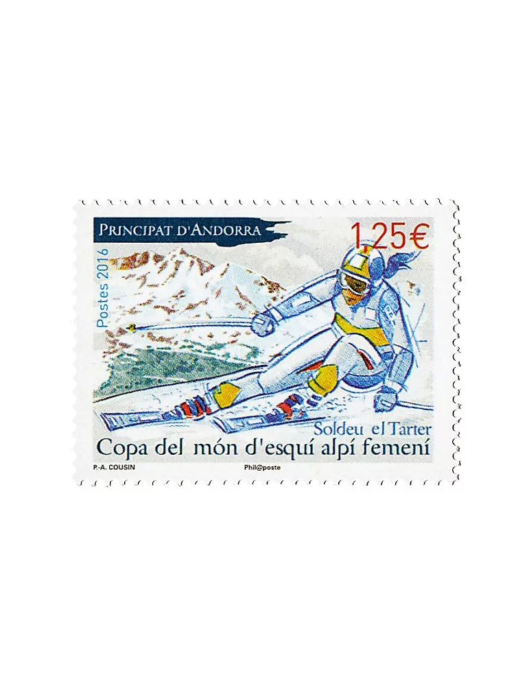n° 779 - Timbre Andorre Poste