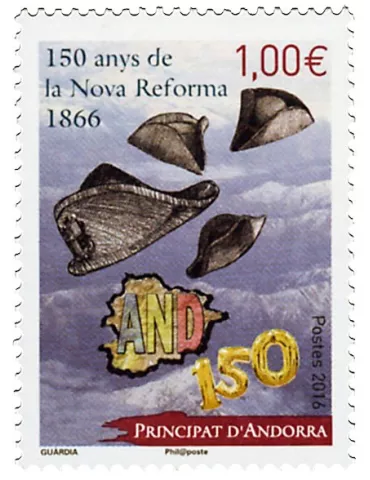 n° 782 - Timbre Andorre Poste