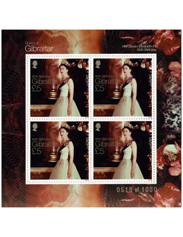 n° F1726 - Timbre GIBRALTAR Poste