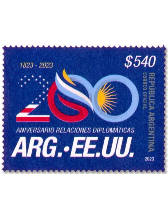 n° 3329 - Timbre ARGENTINE Poste