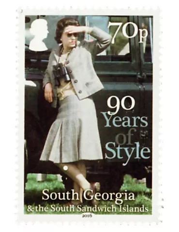 n° 648 - Timbre GEORGIE DU SUD Poste