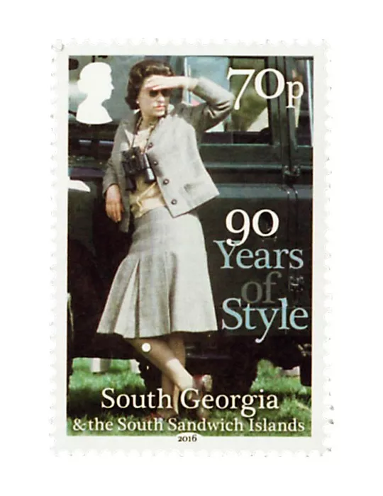 n° 648 - Timbre GEORGIE DU SUD Poste