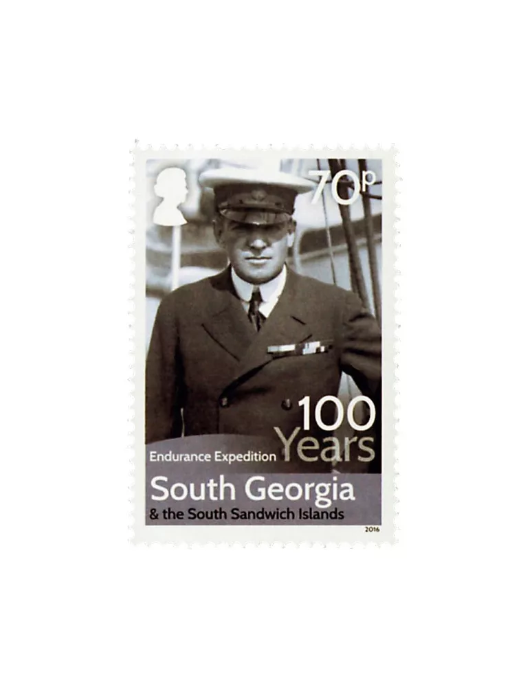 n° 656 - Timbre GEORGIE DU SUD Poste