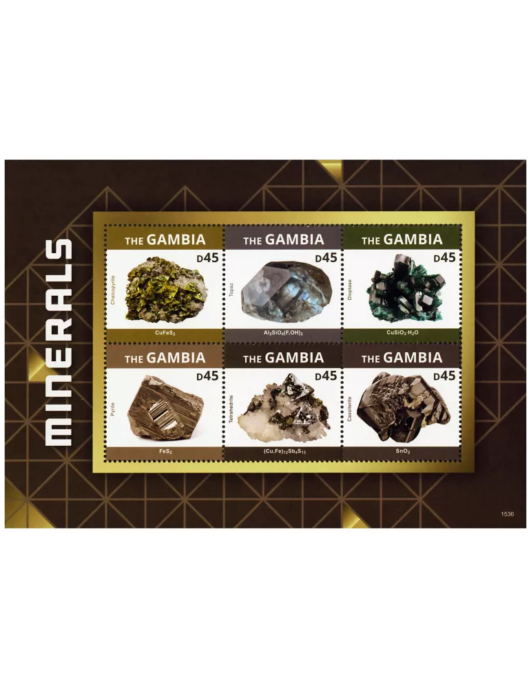 n° 5595 - Timbre GAMBIE Poste