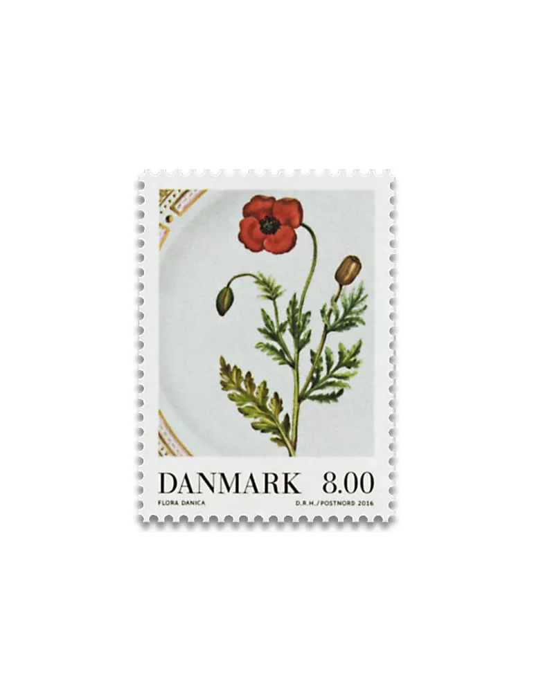 n° 3 - Timbre DANEMARK VIII - Carnets et ouvrages de luxe