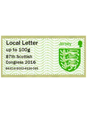 n° 24 - Timbre JERSEY Timbres de distributeurs