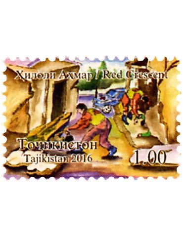 n° 541 - Timbre TADJIKISTAN Poste