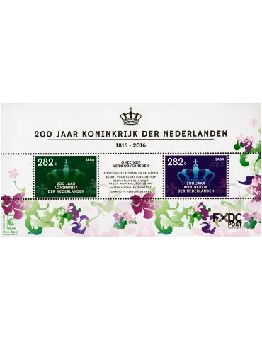 n° 8 - Timbre PAYS-BAS CARIBEENS Blocs et feuillets