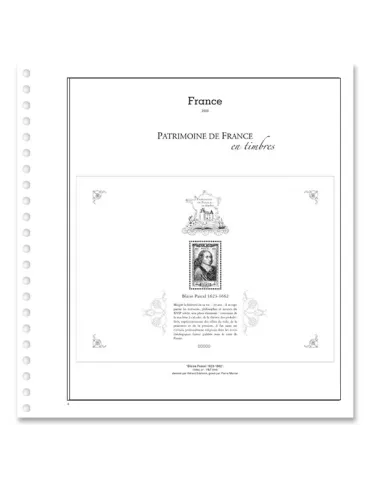 PATRIMOINE DE FRANCE EN TIMBRES SC : 2023 (JEUX AVEC POCHETTES) 2