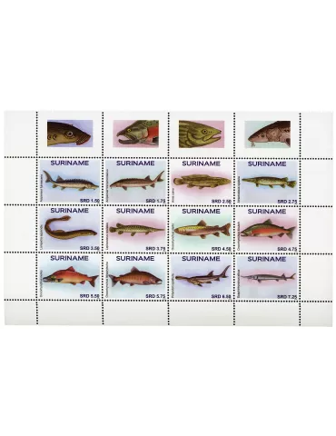n° 2588 - Timbre SURINAM Poste