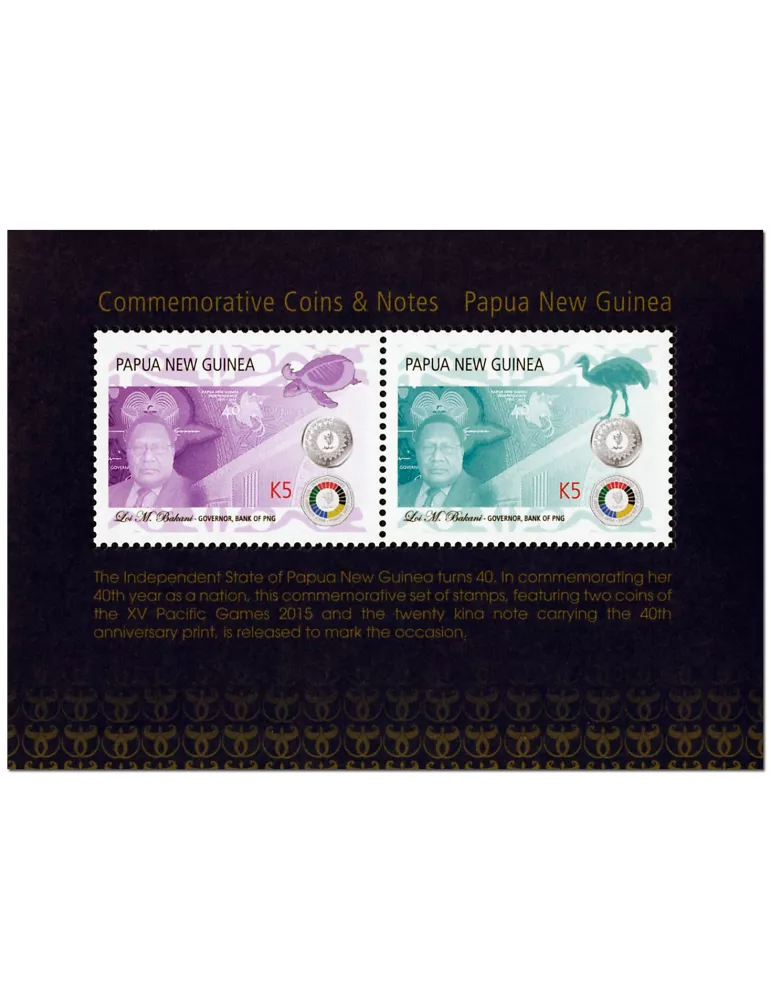 n° 202 - Timbre PAPOUASIE ET NOUVELLE-GUINEE Blocs et feuillets