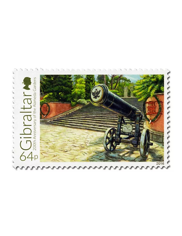 n° 1742 - Timbre GIBRALTAR Poste