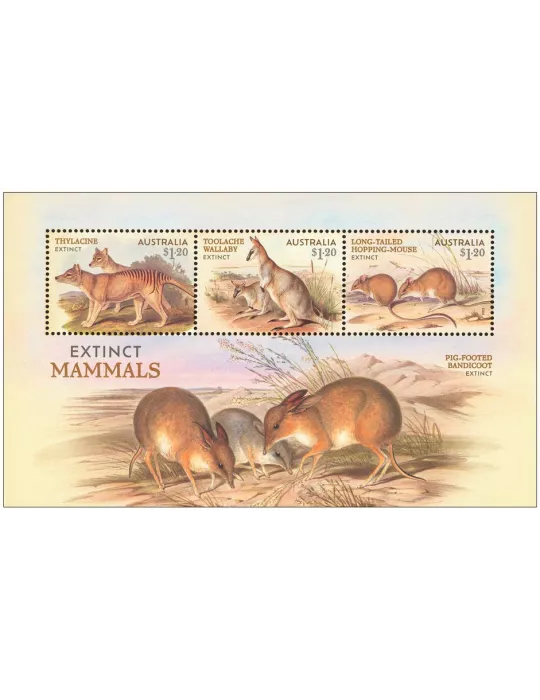 n° 355 - Timbre AUSTRALIE Blocs et feuillets