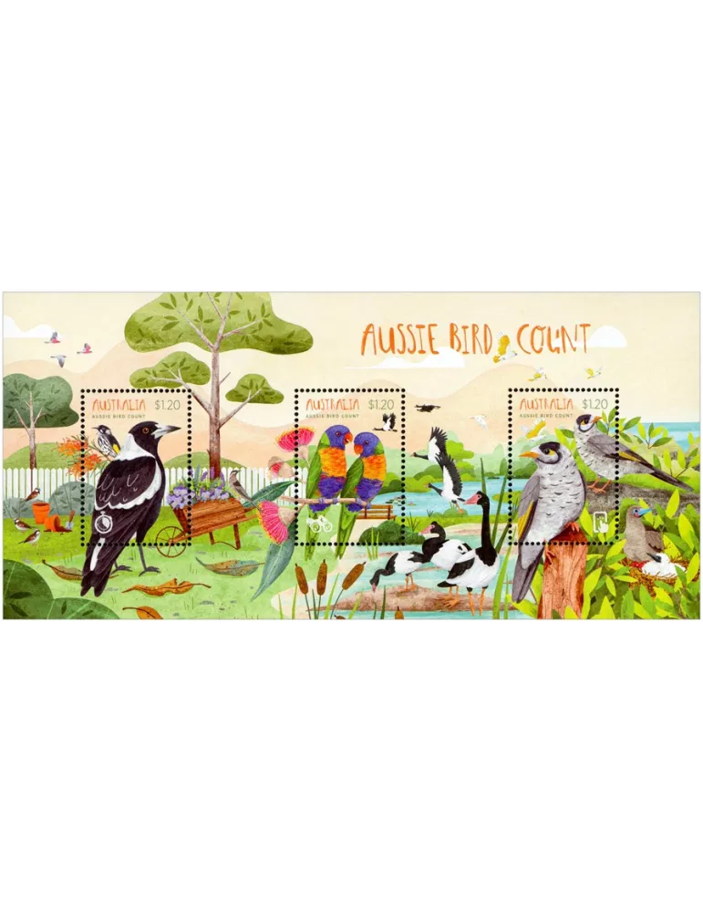 n° 357 - Timbre AUSTRALIE Blocs et feuillets