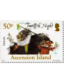 n° 1167 - Timbre ASCENSION Poste