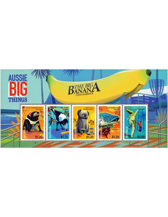 n° 358 - Timbre AUSTRALIE Blocs et feuillets