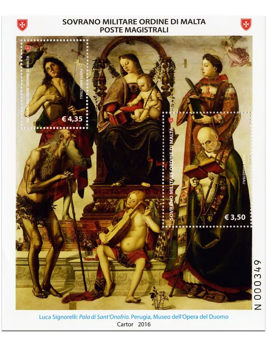 n° F1314 - Timbre ORDRE de MALTE Poste