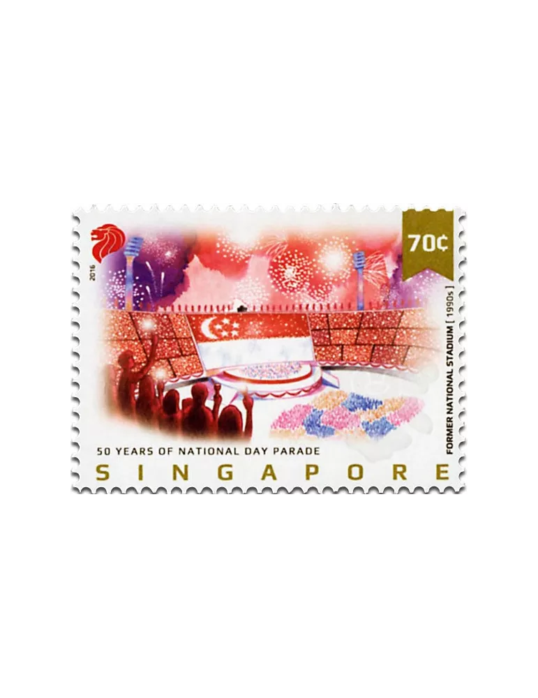 n° 2160/2165 - Timbre SINGAPOUR Poste