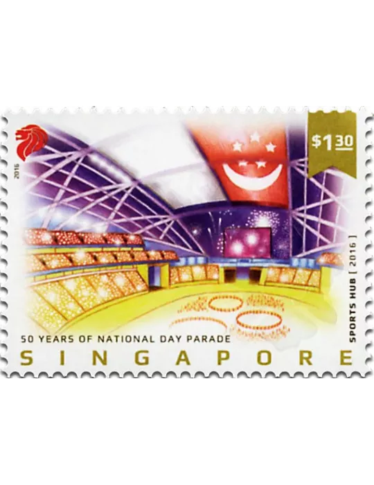 n° 2160/2165 - Timbre SINGAPOUR Poste